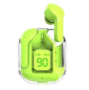 Fone Bluetooth Acefast® - Visor Digital Transparente