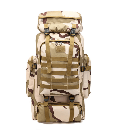 Mochila Militar CamoVenture L – Edição Tática Expandida
